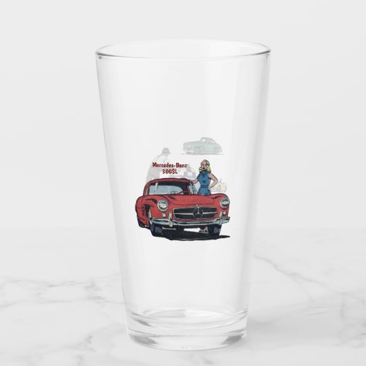 Mercedes-Benz 300SL Glas (Vorderseite)