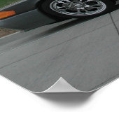 Mercedes-Benz 500 SL Roadster Poster (Ecke)