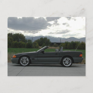 Mercedes-Benz 500 SL Roadster Postkarte