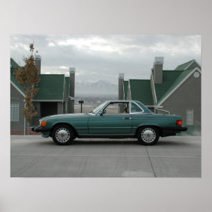Mercedes-Benz 560 SL Poster