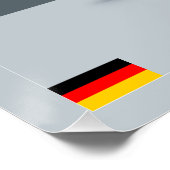 Mercedes-Benz at the Nurburgring Poster (Ecke)