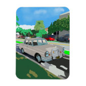 Mercedes Benz Magnet (Vertikal)