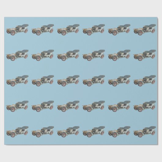 Mercedes Benz Oldtimer Geschenkpapier (Flach)