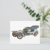 Mercedes Benz Oldtimer Postkarte (Stehend Vorderseite)