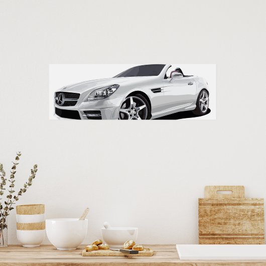 Mercedes Benz Poster (Küche)
