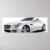 Mercedes Benz Poster (Vorne)