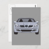 Mercedes Benz Postkarte (Vorne/Hinten)