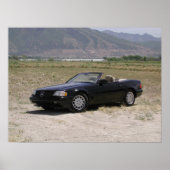 Mercedes-Benz SL500 Roadster 1998 Poster (Vorne)