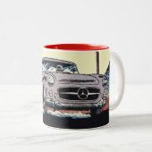Mercedes-Benz SLR 300, 1959 Zweifarbige Tasse (VorderseiteRechts)
