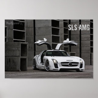 Mercedes-Benz SLS AMG FAB-Design Poster