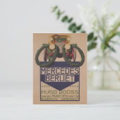Mercedes Berliet Card Postkarte (Stehend Vorderseite)