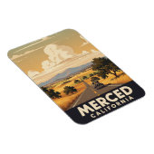 Mercedes California Central Valley Magnet (Rechte Seite)