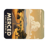 Mercedes California Central Valley Magnet (Horizontal)