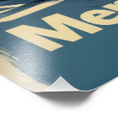 Mercedes F1 Racing Poster (Ecke)