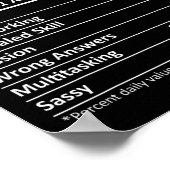 Mercedes Girl Tx Texas Funny City Zuhause Roots Us Poster (Ecke)