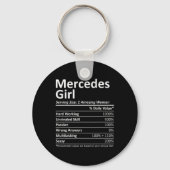 Mercedes Girl Tx Texas Funny City Zuhause Roots Us Schlüsselanhänger (Vorderseite)