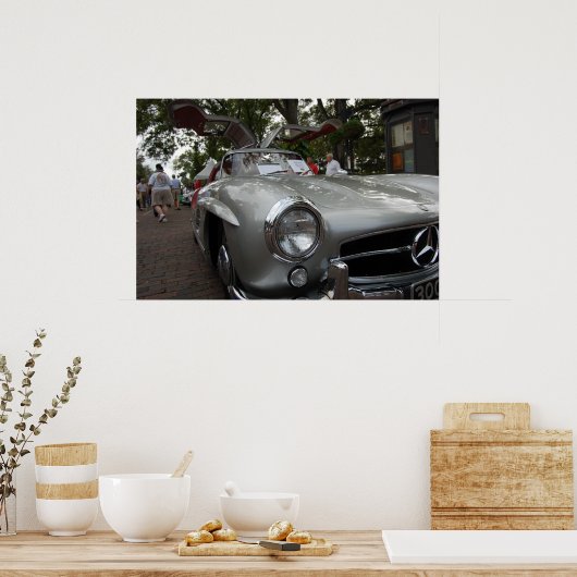 Mercedes Gullwing Poster (Küche)