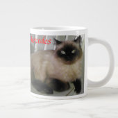 Mercedes-Katzen-Kaffee-Tasse Jumbo-Tasse (Rechts)
