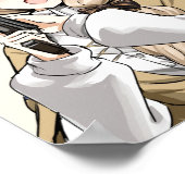 Mercedes mit Gun Poster (Ecke)