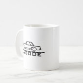 Mercedes SL-Code Typ 113 Kaffeetasse (Vorderseite Links)