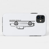 Mercedes SL Pagoda Hardtop Case-Mate iPhone Hülle (Rückseite (Horizontal))