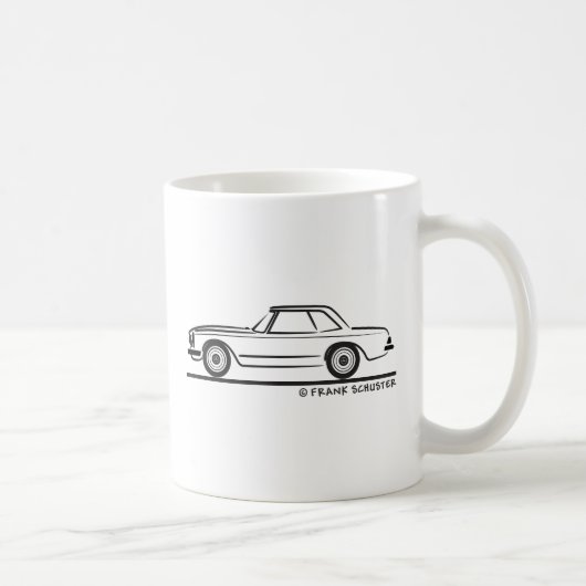 Mercedes SL Pagoda Hardtop Kaffeetasse (Rechts)