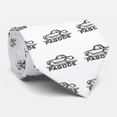 Mercedes SL Pagode mit Skript Krawatte (Gerollt)