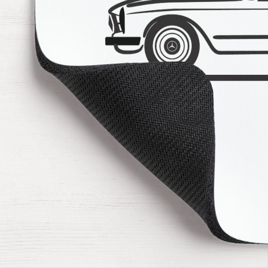 Mercedes SL Pagode Pagoda Kabrio Mousepad (Ecke)