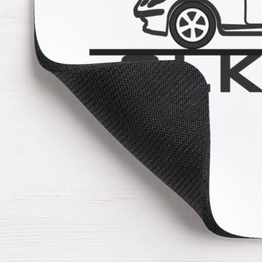 Mercedes SLK 350 Mousepad (Ecke)