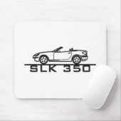 Mercedes SLK 350 Mousepad (Mit Mouse)