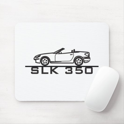 Mercedes SLK 350 Mousepad (Mit Mouse)