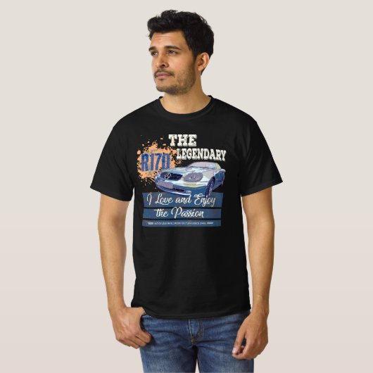 Mercedes SLK R 170 - The Legendary  T-Shirt (Vorne ganz)