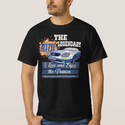 Mercedes SLK R 170 - The Legendary T-Shirt (Vorderseite)