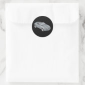 Mercedes SLK Runder Aufkleber (Tasche)