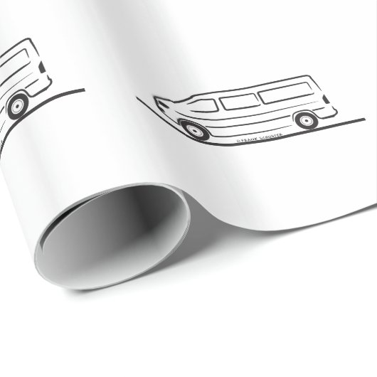 Mercedes Sprinter Geschenkpapier (Rolleneckpunkt)