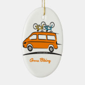 Mercedes Sprinter Gone Bike Keramikornament (Rechts)