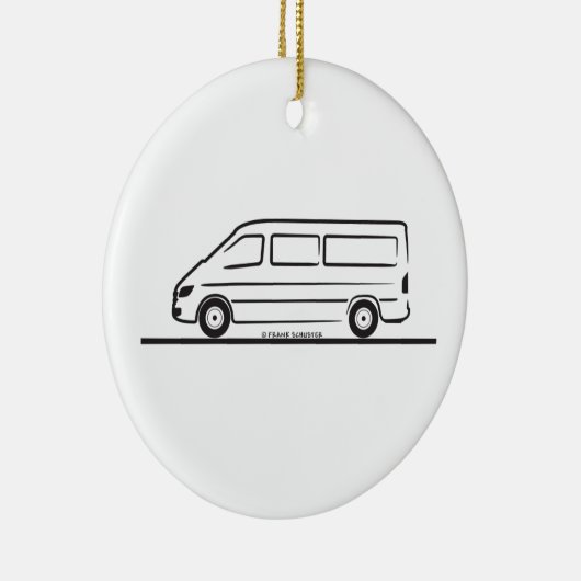 Mercedes Sprinter Keramikornament (Rechts)