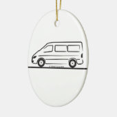 Mercedes Sprinter Kurz Wheelbase Keramikornament (Links)