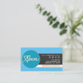 Mercer Baptist Church Business Card Visitenkarte (Stehend Vorderseite)