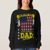 Merch Bowling Vater wie ein regelmäßiger Vater, ab Sweatshirt (Vorderseite)