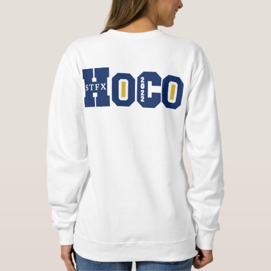 Merch Stfx Hoco 2022 Sweatshirt (Rückseite)