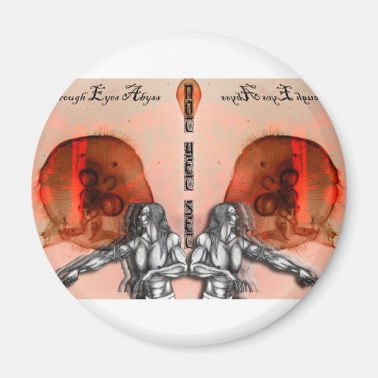 Merch "Through Eyes Abyss" Magnet (Vorne)