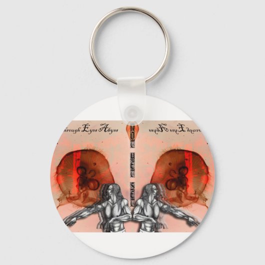 Merch "Through Eyes Abyss" Schlüsselanhänger (Vorderseite)