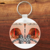 Merch "Through Eyes Abyss" Schlüsselanhänger (Vorderseite)