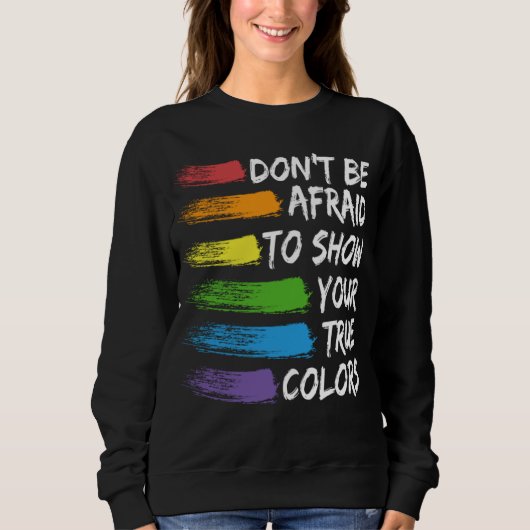 Merchandise Equality Apparel Lesbian Outfit Trans Sweatshirt (Vorderseite)