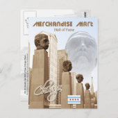 Merchandise Mart Hall of Fame, Chicago, Illinois Postkarte (Vorne/Hinten)