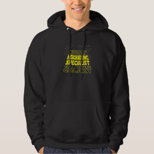 Merchandising Specialist Cool Galaxy Job Hoodie