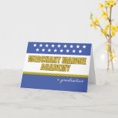 Merchant Marine Academy Abschluss Glückwünsche Karte (Gelbe Blume)