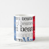 Merci beaucoup/danken Ihnen soviel Franzosen Kaffeetasse (Mittel)