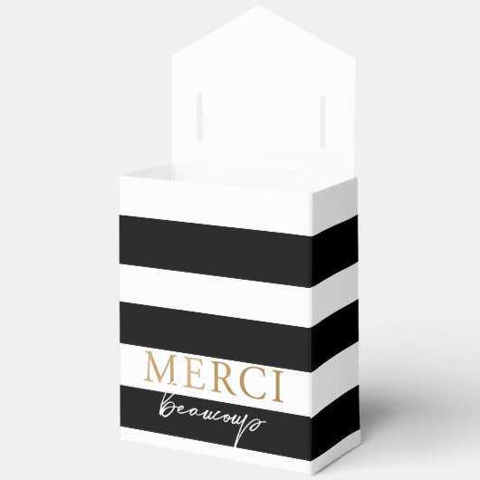 Merci Beaucoup Geschenkschachtel (Offen)